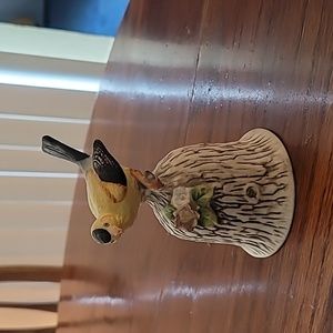 Towle Fine Bone China Yellow Finch Bell